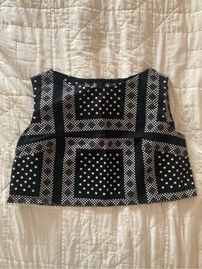 Vintage bandana print crop top!